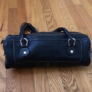 Kate Spade Shoulder Bag - Black Pebbled Leather